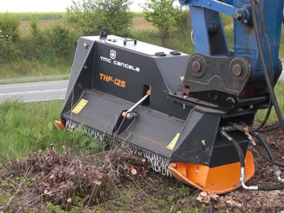 Mulchen von krautigem Aufwuchs im Odenwald – effizient und nachhaltig